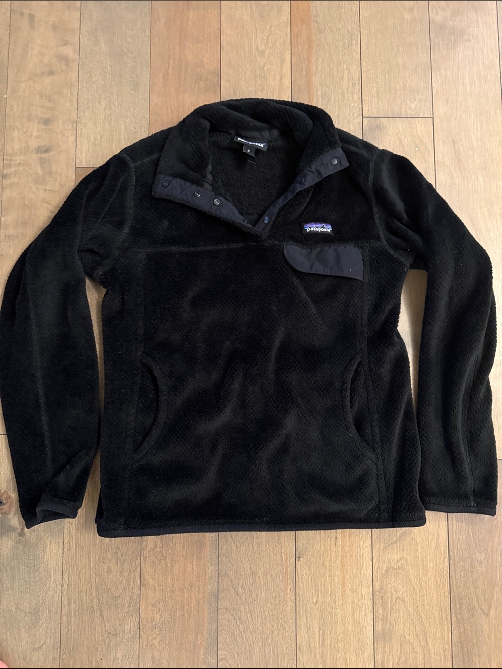 Patagonia Black Men’s Synchilla Zip-Up Fleece Jacket